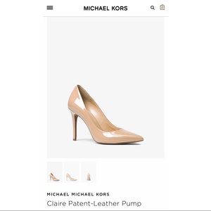 Michael Kors Claire Nude Pump